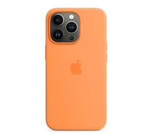 Silicone Case with Animation & MagSafe iPhone 13 Pro (1:1 original), Marigold