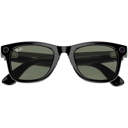 Смарт-окуляри Ray-ban Meta Wayfarer Shiny Black, L G15 Green