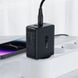 Мережевий зарядний пристрій ACEFAST A41 PD65W GaN (2*USB-C+USB-A) charger Black AFA41B