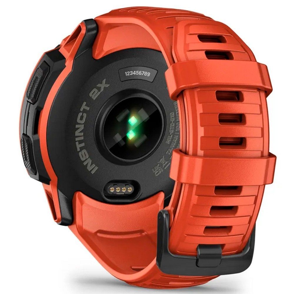 Garmin Instinct 2X Solar, Flame Red, GPS смарт-годинник 010-02805-01