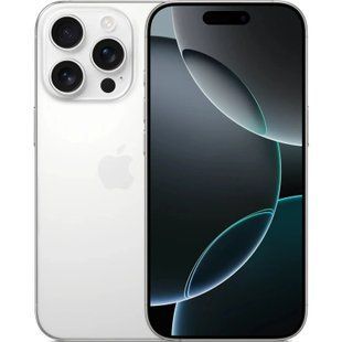 Apple iPhone 16 Pro Max 256GB Dual SIM White Titanium (MYTN3)