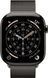 Apple Watch Series 11 GPS + Cellular 46mm Slate Tit. Case w. Slate Milanese Loop - M/L (MFD44)