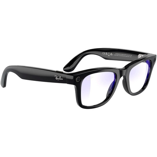 Смарт-окуляри Ray-Ban Meta Wayfarer Shiny Black/Clear size L (RW4006 601/SB 50-22)