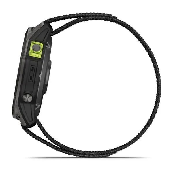 Garmin Enduro 2 Carbon Gray DLC Titanium with Black UltraFit Nylon Strap 010-02754-01