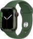 7 41mm LTE Green Aluminum Case with Clover Sport Band MKH93/MKHT3