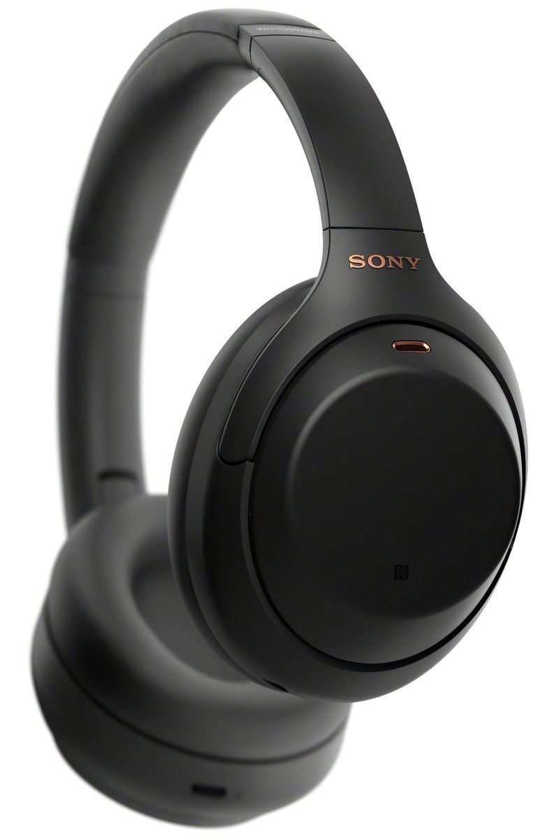 Навушники з мікрофоном Sony WH-1000XM4 Black (WH1000XM4B)