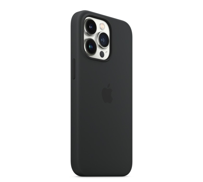 Silicone Case with Animation & MagSafe iPhone 13 Pro (1:1 original), Midnight