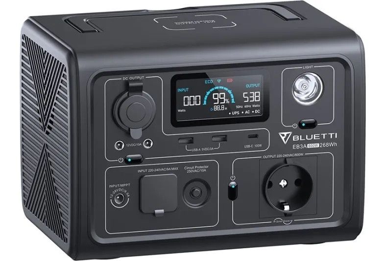Зарядна станція BLUETTI EB3A 600W 268Wh Portable Power Station PB930784