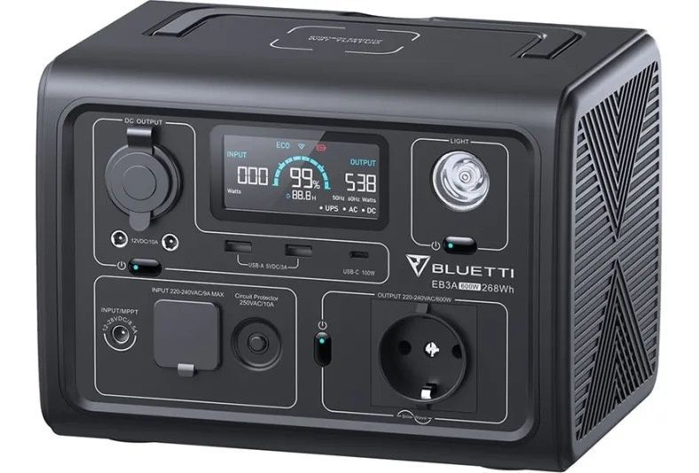 Зарядна станція BLUETTI EB3A 600W 268Wh Portable Power Station PB930784