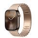 Apple Watch Series 10 Cellular 42mm Gold Titanium Case w. Gold Link Bracelet (MX0N3+MXMC3)