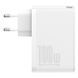 Мережевий зарядний пристрій Baseus GaN2 Pro Quick Charger 2C+2U 100W EU White CCGAN2P-L02