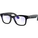 Смарт-окуляри Ray-Ban Meta Wayfarer Shiny Black/Clear size L (RW4006 601/SB 50-22)