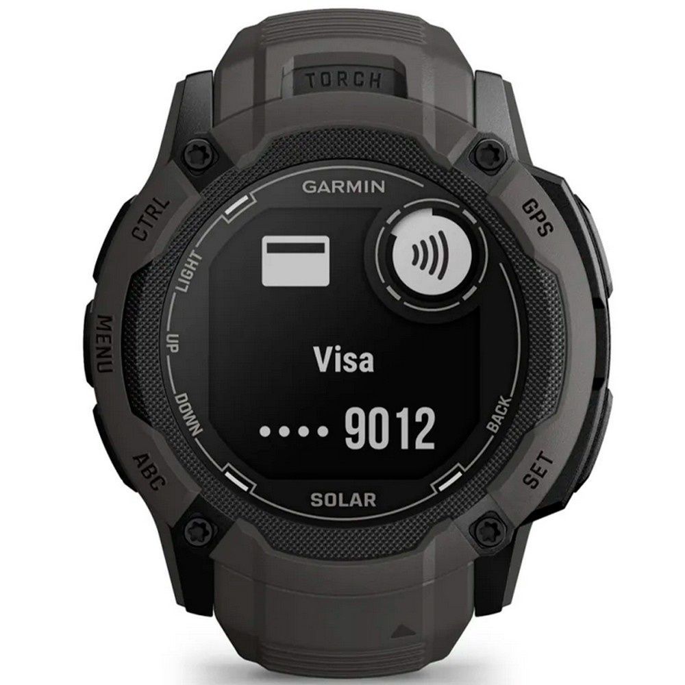 Garmin Instinct 2X Solar, Graphite, GPS смарт-годинник 010-02805-00