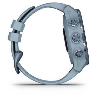 Garmin Descent Mk2S Mineral Blue with Sea Foam Silicone Band (010-02403-07)