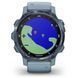 Garmin Descent Mk2S Mineral Blue with Sea Foam Silicone Band (010-02403-07)