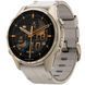 Garmin Fenix 8 43mm AMOLED Saph SftGldSS/FogGryLeatherBnd Excl 010-02903-40