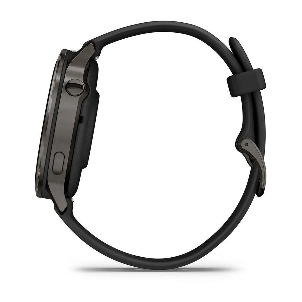 Garmin Venu 4 41 mm Slate with Black Silicone Band (010-03013-02)
