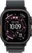 Apple Watch Ultra 3 Cellular 49mm Black Tit. Case w. Black Alpine Loop - Small (MF0Q4)