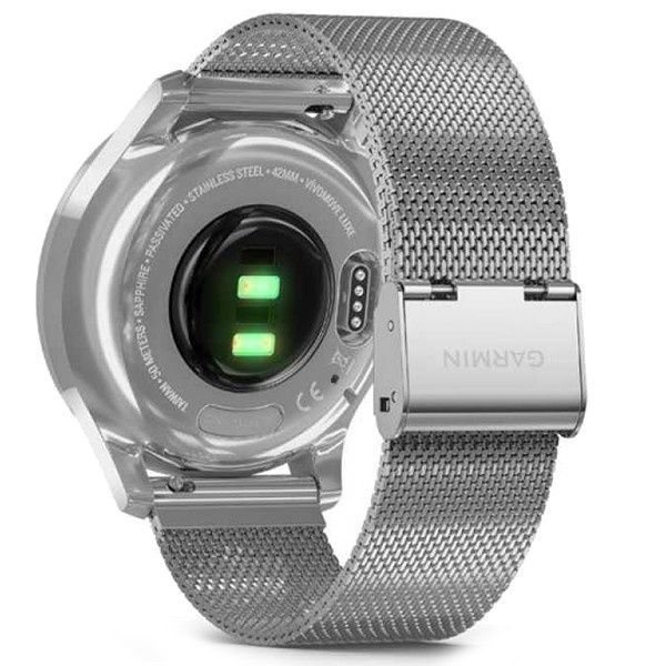 Garmin vivomove Luxe Premium Silver-Black Milanese 010-02241-23