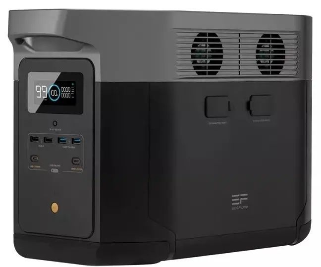 Зарядна станція EcoFlow E2000 (EFE2000-EU-CBOX) 2300w, 2048w/h