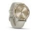 Garmin Vivomove Trend Cream Gold S. Steel Bezel w. F. Gray Case and S. Band 010-02665-02