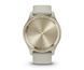 Garmin Vivomove Trend Cream Gold S. Steel Bezel w. F. Gray Case and S. Band 010-02665-02
