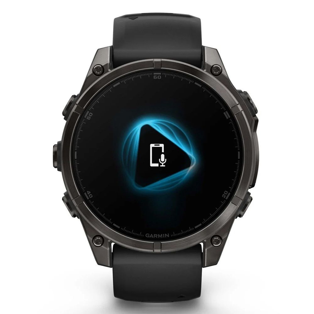 Garmin Fenix 8 47mm AMOLED Saph CrbnGryTi/Blk Blk/PebbleGryBnd 010-02904-20/21
