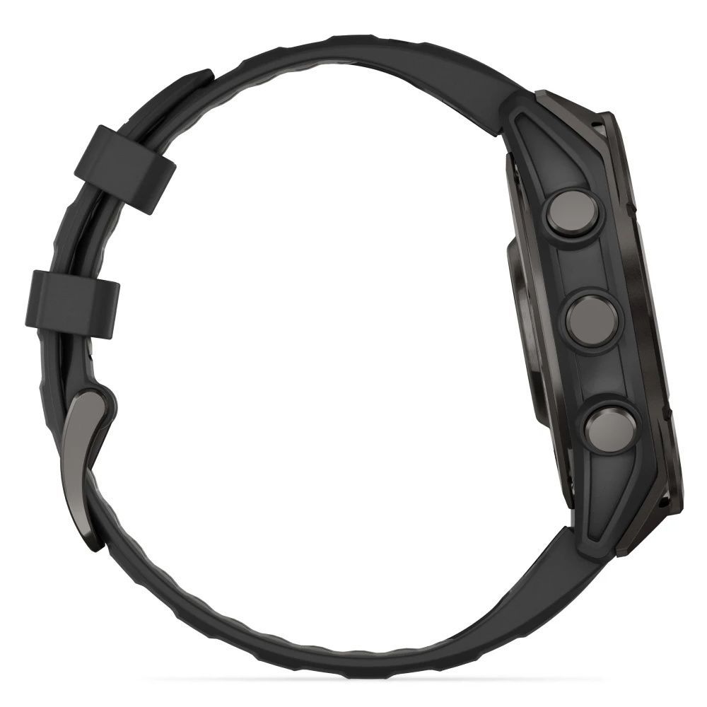 Garmin Fenix 8 47mm AMOLED Saph CrbnGryTi/Blk Blk/PebbleGryBnd 010-02904-20/21