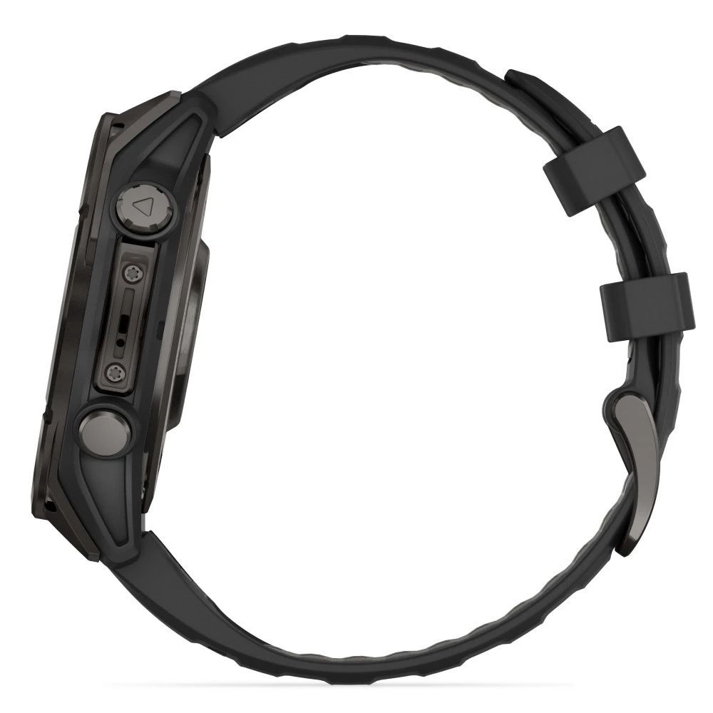 Garmin Fenix 8 47mm AMOLED Saph CrbnGryTi/Blk Blk/PebbleGryBnd 010-02904-20/21