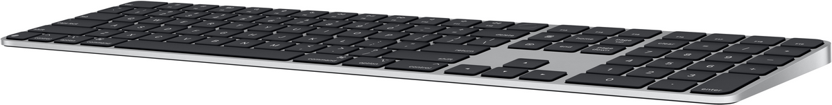 Apple Magic Keyboard with Touch ID and Numeric Keypad with Apple silicon USB-C Black Keys (MXK83)