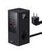 МЗП Baseus PowerCombo Tower Power Strip 2AC+2U+2C 100W 1.5m Black E00023609113-00