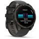 Garmin Fenix 8 43mm AMOLED Sapphire Carbon Gray DLC Tit. Black/Pebble Gray S. Band (010-02903-20/21)