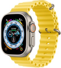 Apple Watch Ultra GPS + Cellular 49mm Titanium Case with Yellow Ocean Band MNH93/MNHG3