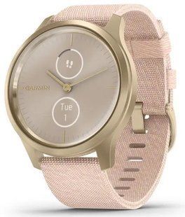 Garmin vivomove Style Champagne-Dust Rose Fabric 010-02240-22