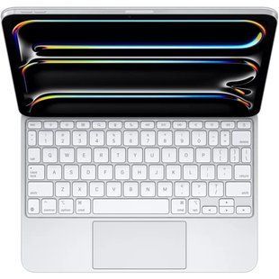 Чохол-клавіатура для планшета Apple Magic Keyboard for iPad Pro 11" (M4) - White (MWR03)