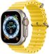 Apple Watch Ultra GPS + Cellular 49mm Titanium Case with Yellow Ocean Band MNH93/MNHG3