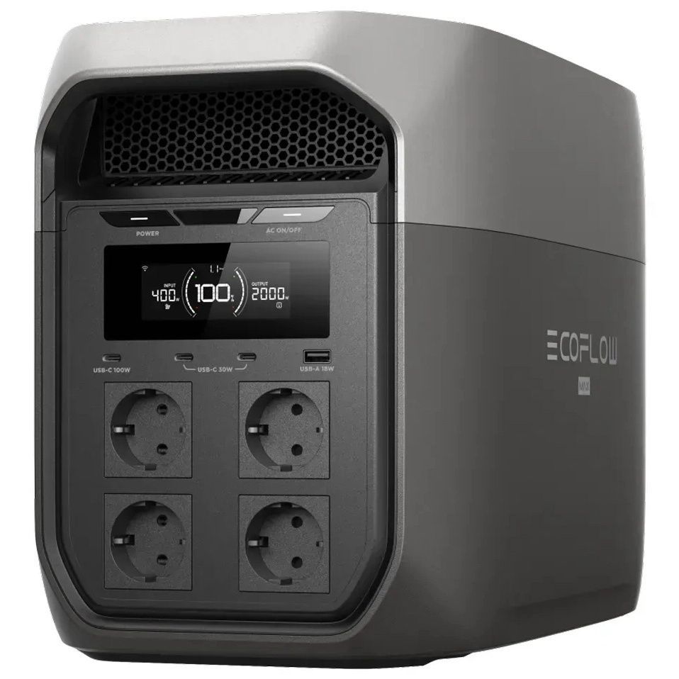 Зарядна станція EcoFlow DELTA 3 Max (FD3M-G-EU-CBOX) 2400w, 2048w/h