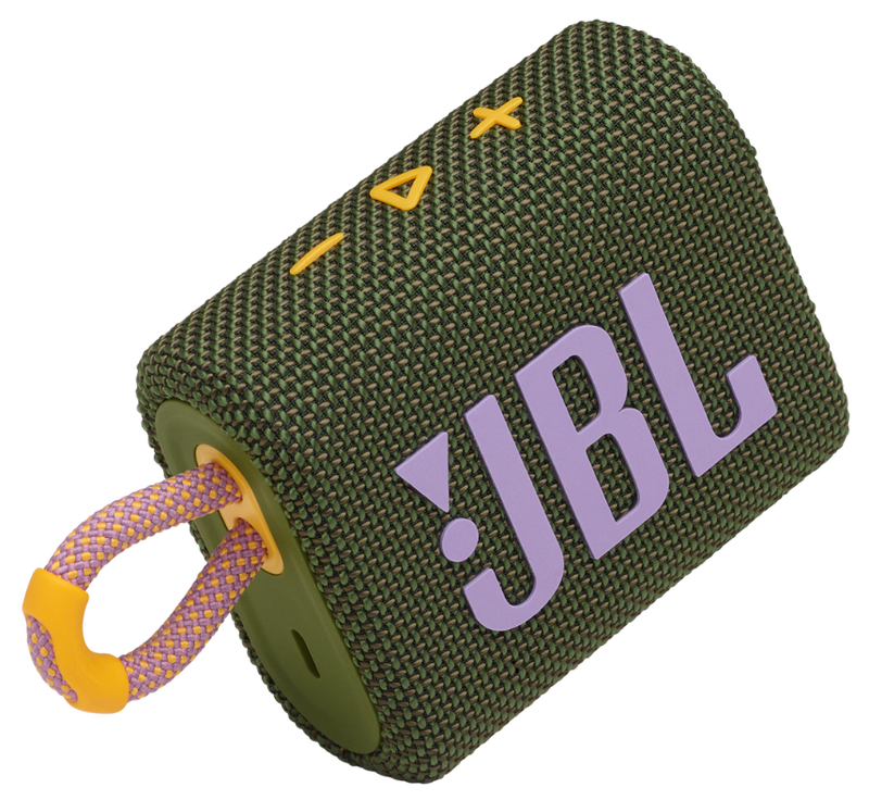 Портативна колонка JBL Go 3 Eco White (JBLGO3ECOWHT)