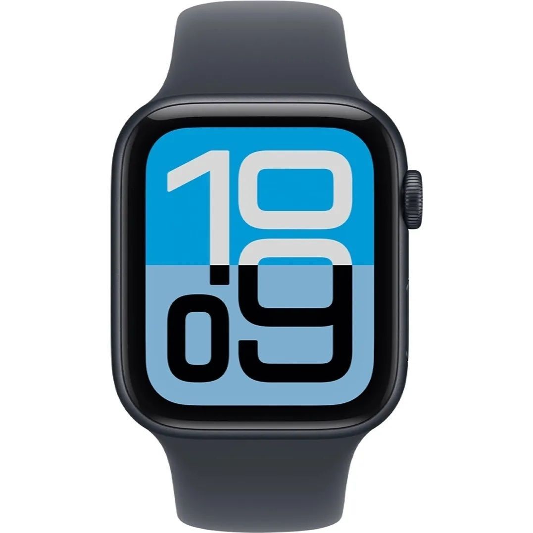 Apple Watch SE 3 44mm Midnight Alu. Case w. Midnight S. Band - S/M (MEHN4)