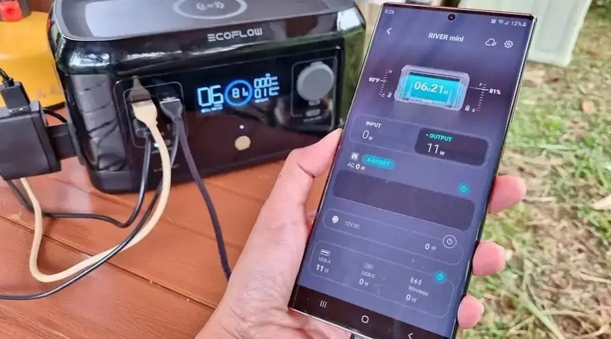 Зарядна станція EcoFlow RIVER mini (Wireless) 210Wh 300Bт-г