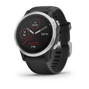 Смарт-годинник Garmin Fenix 6S - Silver with Black Band 010-02159-01