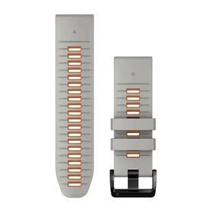 Ремінець Garmin epixPRO 22mm QuicFit Gray-Ember Orang 010-13281-02
