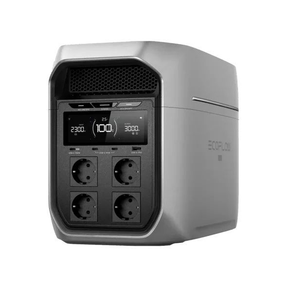 Зарядна станція EcoFlow DELTA 3 Max Plus (EF-DL3-MP, EFD3MP-EU-CBOX) 3000w, 2048w/h