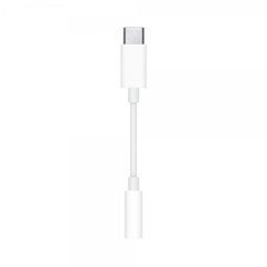 Кабель Apple USB Apple USB-C to 3.5mm Headphone Jack Adapter MU7E2