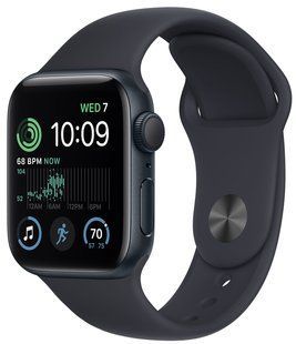 SE 2 40mm Midnight Aluminum Case w. Midnight S. Band - M/L MNTN3