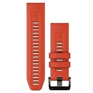 Ремінець Garmin Fenix 7X 26mm QuickFit Flame Red Silicone Band 010-13117-04