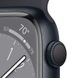 Apple Watch Series 8 45mm LTE Graphite Stainless Steel Case with Midnight Sport Band MNKU3