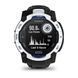 Смарт-годинник Garmin Instinct 3 50mm Solar Whitestone with black/bolt blue silicone 010-02935-03