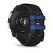 Смарт-годинник Garmin Instinct 3 50mm Solar Whitestone with black/bolt blue silicone 010-02935-03