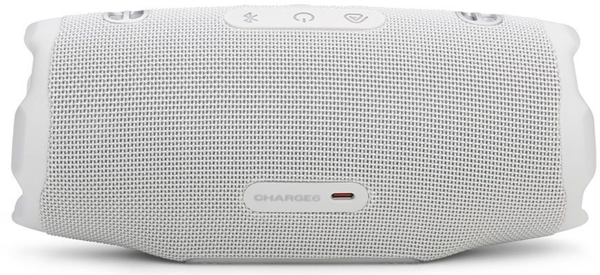 Портативна колонка JBL Charge 6 White (JBLCHARGE6WHT)